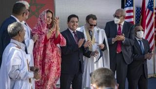 بوريطة وشينكر في مدينة الداخلة بالصحراء المغربية - أرشيفية