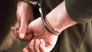 صورة لشخص تم القبض عليه