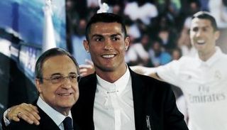 كريستيانو رونالدو وفلورنتينو بيريز