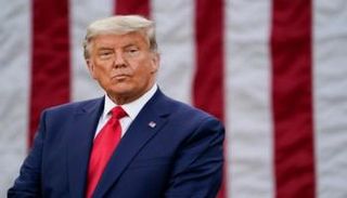 الرئيس الأمريكي المنتهية ولايته دونالد ترامب