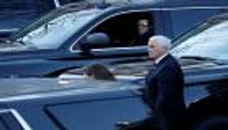 مايك بنس يصل إلى الكابيتول لحضور "تنصيب بايدن"