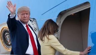 ترامب وزوجته ميلانيا