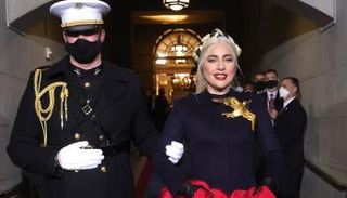 المغنية ليدي جاجا في حفل تنصيب جو بايدن