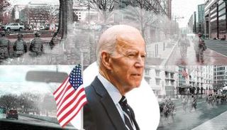 شوارع واشنطن وحفل تنصيب بايدن 