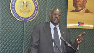مايكل مكوي وزير الإعلام بجنوب السودان والمتحدث باسم الحكومة