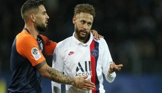 ديلور نجم مونبيلييه ونيمار نجم باريس سان جيرمان