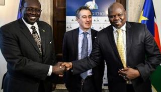 باقان اموم ومريال بنجامين في روما - أرشيفية