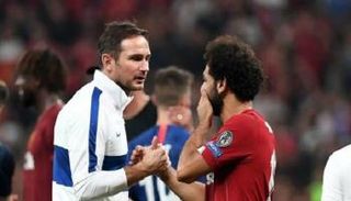 فرانك لامبارد ومحمد صلاح نجم ليفربول