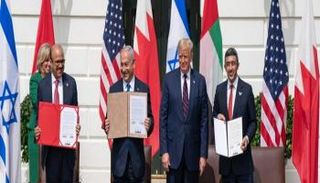 توقيع اتفاق السلام في البيت الأبيض
