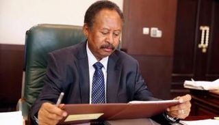 رئيس الوزراء السوداني عبد الله حمدوك