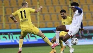 من مواجهة الوصل ضد الشارقة