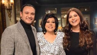 هنادي مهنا وأحمد خالد صالح مع إسعاد يونس