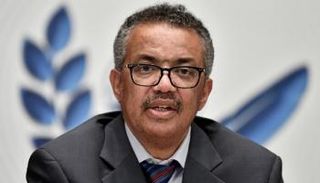 المدير العام لمنظمة الصحة العالمية تيدروس أدهانوم جيبريسوس