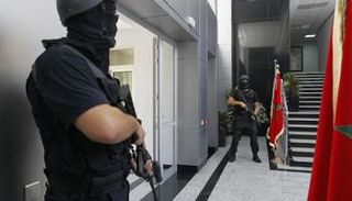 عناصر من المكتب المركزي للأبحاث القضائية بالمغرب