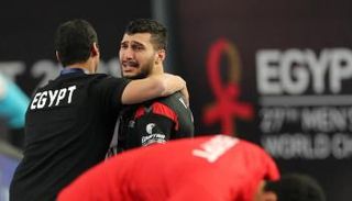 يحيى الدرع لاعب منتخب مصر