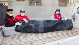 الهلال الأحمر الليبي ينتشل جثث ضحايا الإرهاب