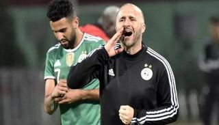 جمال بلماضي مدرب منتخب الجزائر 