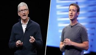 رئيسا فيسبوك وأبل الأمريكيتين