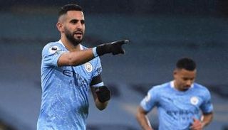 رياض محرز نجم فريق مانشستر سيتي