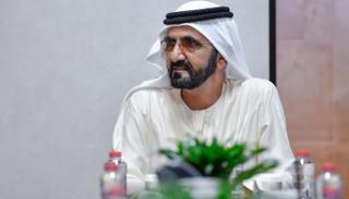 الشيخ محمد بن راشد آل مكتوم نائب رئيس دولة الإمارات رئيس مجلس الوزراء حاكم دبي