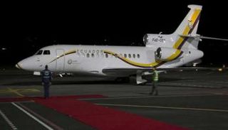 طائرة رئيس الإكوادور - أرشيفية