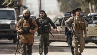 عناصر من المليشيات الموالية لأردوغان بسوريا- أرشيفية