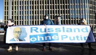 احتجاجات مؤيدة للمعارض الروسي نافالني