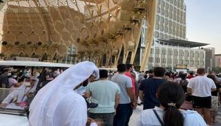 إقبال جماهيري كبير في اليوم لفعاليات إكسبو 2020 دبي