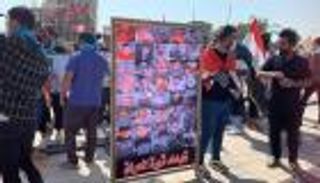 "نريد وطنا".. مظاهرات بالعراق في ذكرى حراك أكتوبر