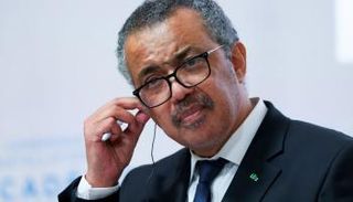 الأمين العام لمنظمة الصحة العالمية تيدروس أدهانوم غيبرييسوس