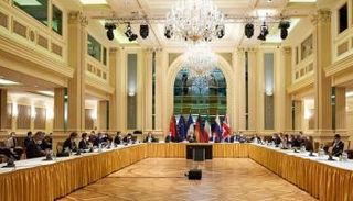 جانب من محادثات فيينا بشأن الاتفاق النووي مع إيران