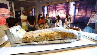 إقبال كثيف على الجناح المصرى بمعرض إكسبو دبى 2020