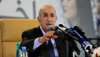الرئيس الجزائري عبدالمجيد تبون- أرشيفية