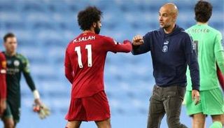 محمد صلاح وبيب جوارديولا
