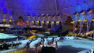 جانب من حفل افتتاح إكسبو دبي