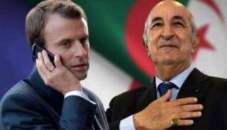 الرئيسان الجزائري والفرنسي