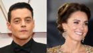 رامي مالك يفاجئ كيت ميدلتون بسؤال غريب بافتتاح جيمس بوند