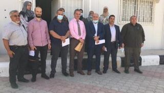 وقفة احتجاجية لأعضاء التدريس في أحد الجامعات الليبية-أرشيفية