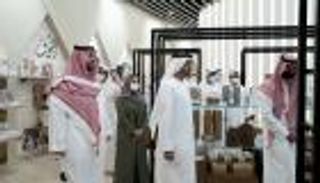 محمد بن زايد من جناح السعودية بإكسبو دبي: تاريخ ورؤية طموحة