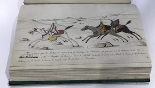 ورقة من مخطوطات المستشرق البولندي