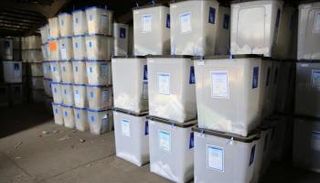 صناديق اقتراع في انتخابات عراقية سابقة