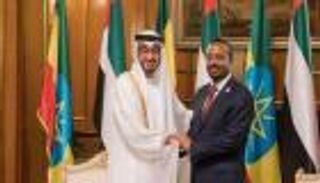 محمد بن زايد يهنئ آبي أحمد برئاسة حكومة إثيوبيا