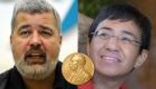 ماريا ريسا ودميتري موراتوف.. صحفيان يحصدان "نوبل للسلام" 2021