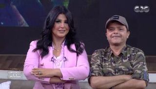 محمد هنيدي مع الإعلامية منى الشاذلي