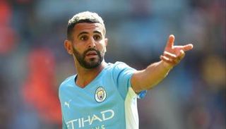 رياض محرز لاعب مانشستر سيتي الإنجليزي