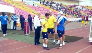 أزمة مباراة أنجولا والجابون