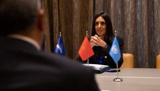 نادية فتاح العلوي وزيرة المالية المغربية - أرشيف