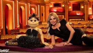 رزان مغربي مع أبلة فاهيتا 