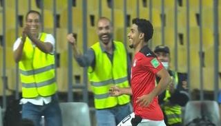 عمر مرموش لاعب منتخب مصر