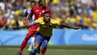 نيمار دا سيلفا نجم منتخب البرازيل